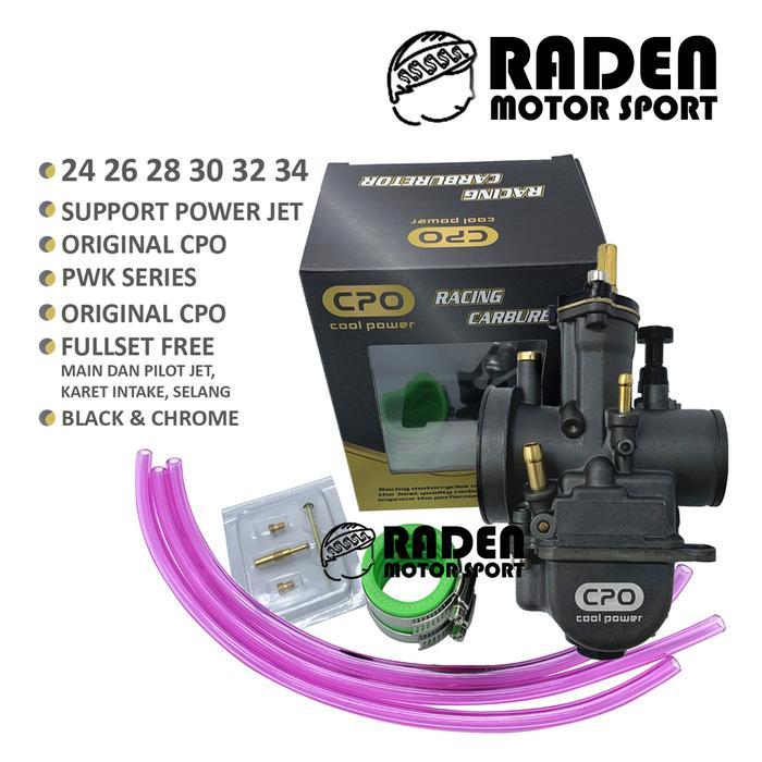 (BISA COD) KARBURATOR CPO ORIGINAL BLACKVIPER KEIHIN KARBU KOTAK PWK 24 26 28 30 32 34 BLACK VIPER