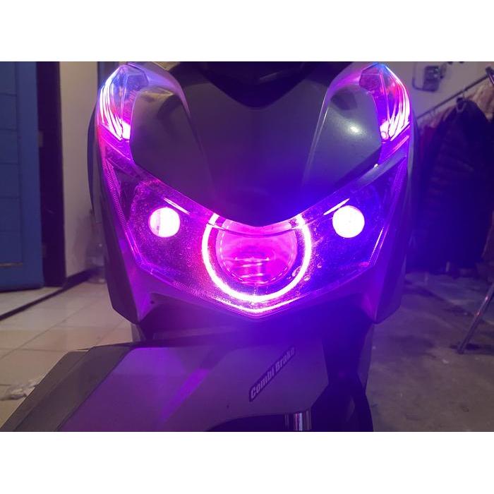 Full Set Headlamp BILED AES Experience V2 D2 Laser untuk Beat Deluxe Gen 1 Paket Komplit Stop Lamp d