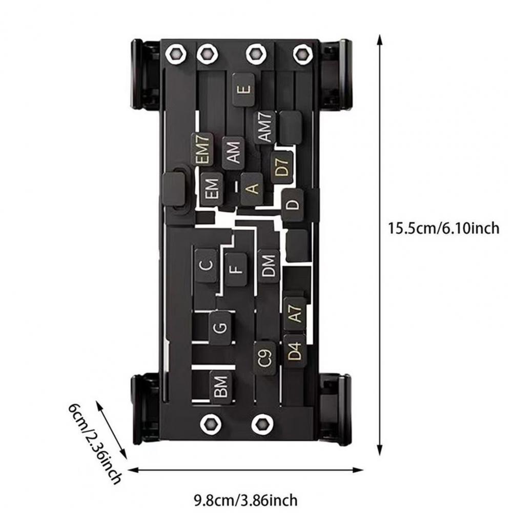 Guitar Chord Presser Arthritis Player Guitar Chord Helper Guitar Chord Trainer Clipon Acoustic