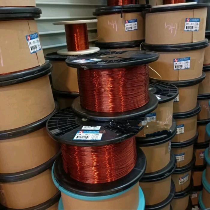 Diskon Kawat Tembaga 0,35Mm Email 1 Kg Wire Cooper-Kawat Tembaga Gulung Dinamo
