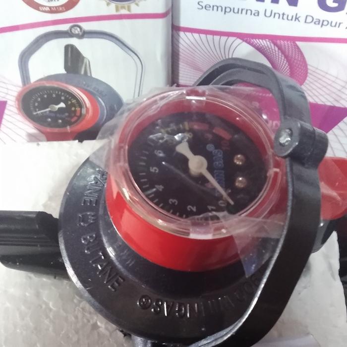 regulator LPG winn gas pengunci ganda