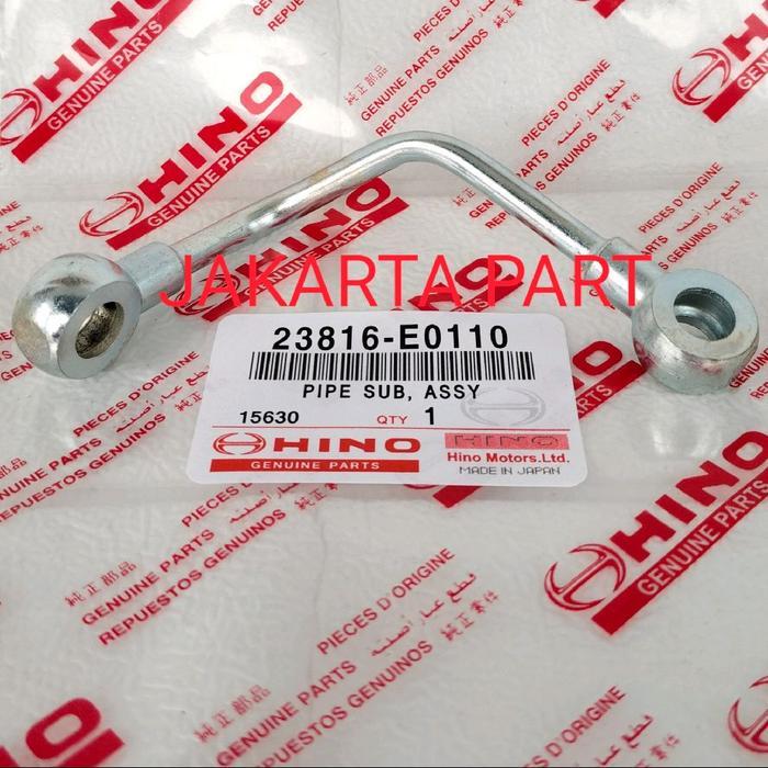 PIPA INJECTION 23816-E0110 PIPA INJEKSI PUMP PIPA BOSPOM HINO DUTRO 130 DYNA HT130 DYNASAURUS