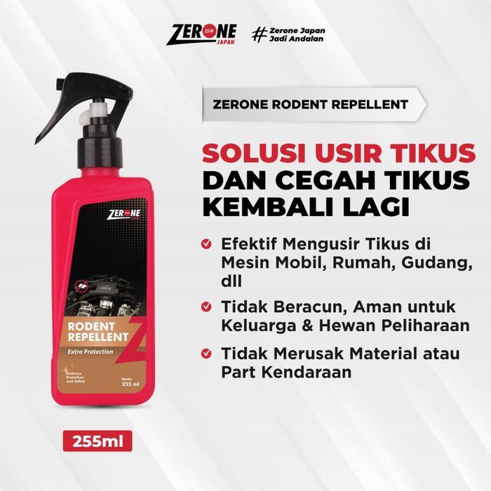Zerone Japan Rodent Repellent Pengusir Tikus Kap Mobil