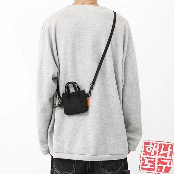 Elizabeth - Gewon Unisex Tas Selempang Mini Bahan Kanvas Tebal Premium