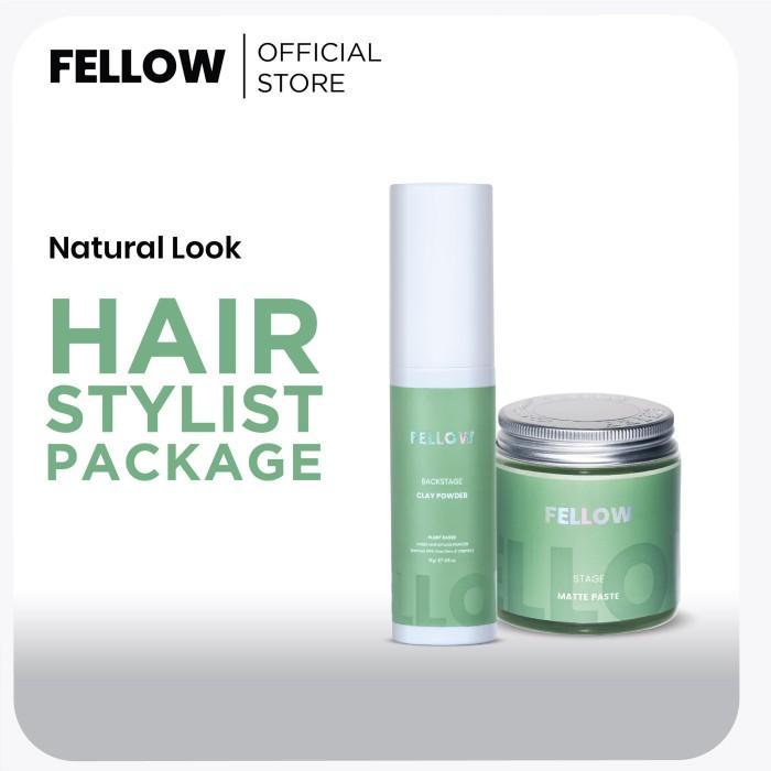 HAIRSTYLIST PACKAGE - Fellow Clay Powder + Fellow Stage Matte Paste