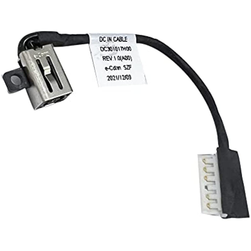 Dc Jack Power Cable Plug In Charging Port For Dell Inspiron 15 3510 3511 I5-1135G7 3515 3510 3520