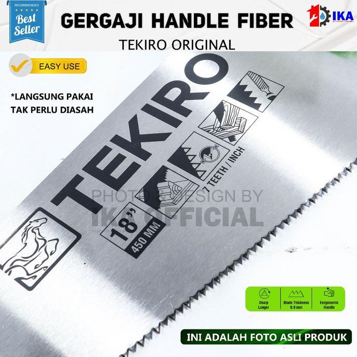 Gergaji Kayu Gg Karet Tekiro 18" / 20" TEKIRO Gergaji Tangan / Gergaji Belah Tekiro Gergaji Kayu