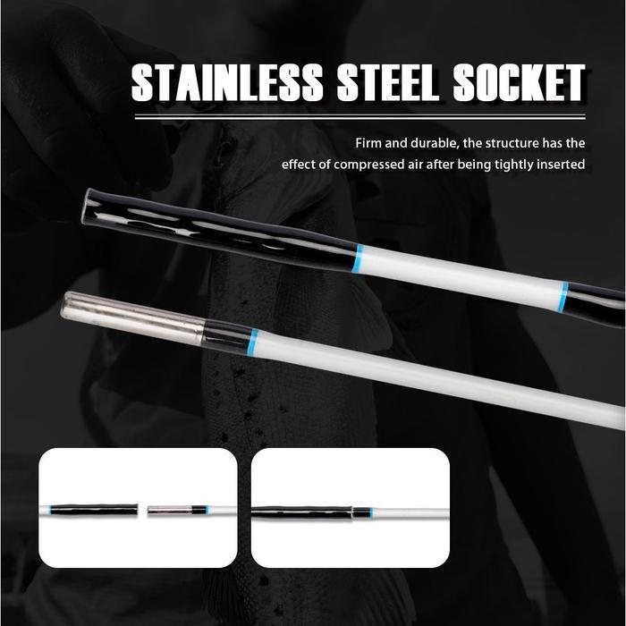 Joran Pancing Spinning Casting Fiber Solid Shark Full Solid120-210Cm