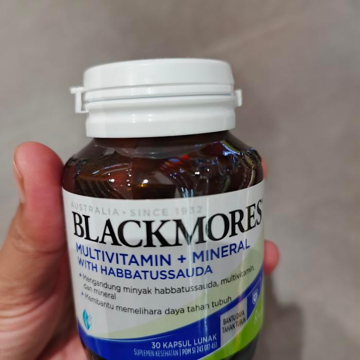 Blackmores Multivitamin +Habatusaudah Terlaris