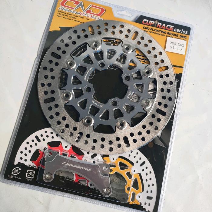 Piringan Cakram Depan Delkevic Vario Beat Scoopy Cnc Floating Disc Brake Delkevic Depan Floating