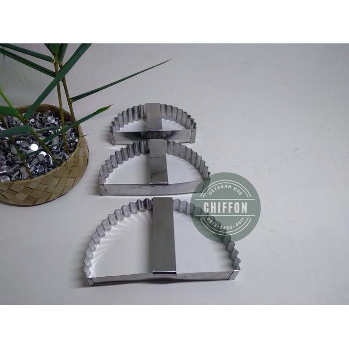 cetakan pastel stainless set isi 3