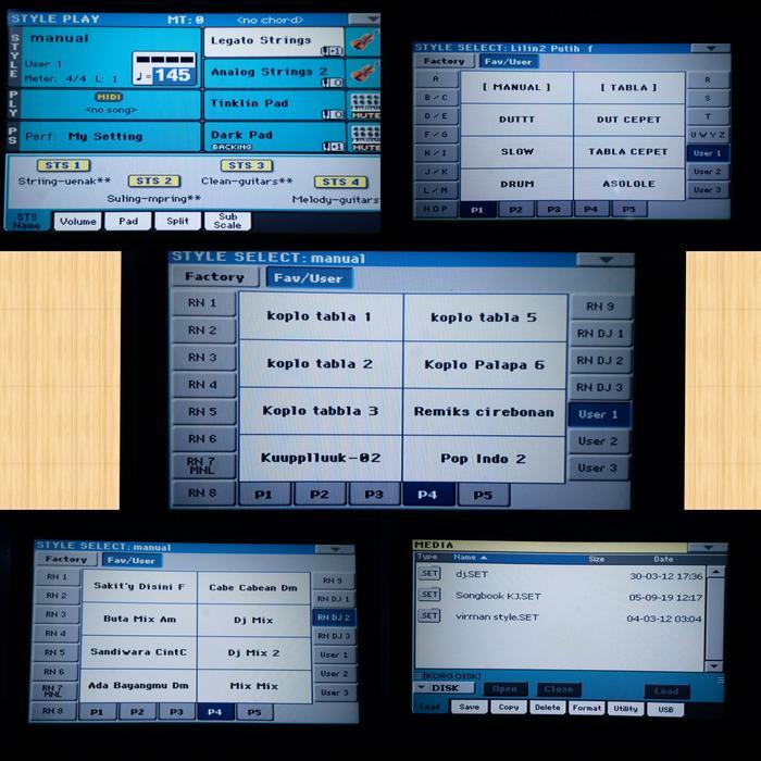 style dangdut koplo korg PA.600 update