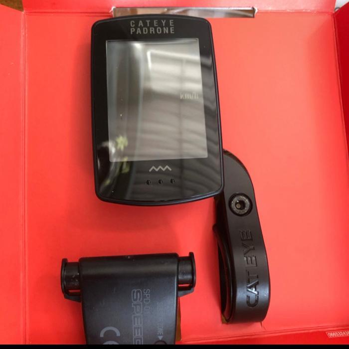 Speedometer Cateye Padrone Stealth Comp Cc-Pa100 + Of100