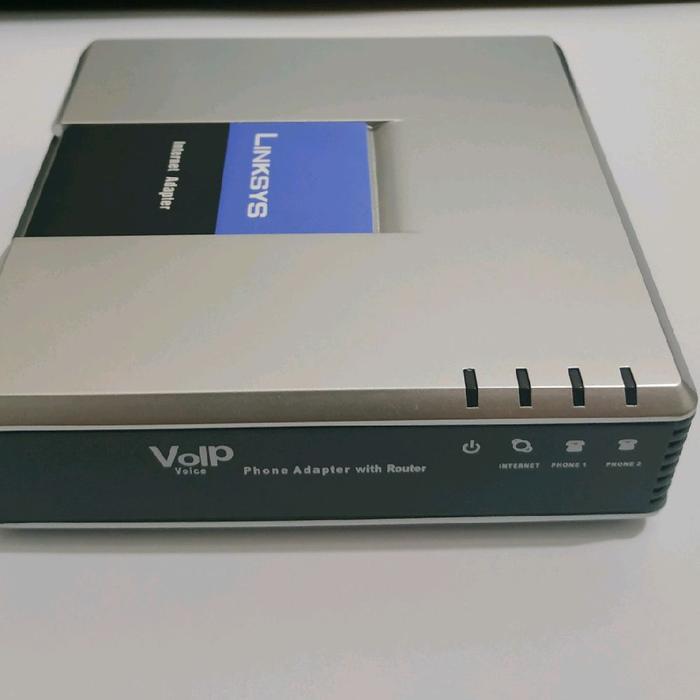 Linksys Spa2102 Sip Voip 2 Port Fxs Ata Gateway (Upgrade Pap2T-Na)