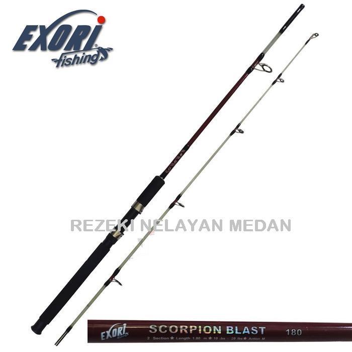 Joran EXORI Scorpion Blast Joran Murah Berkualitas Fiber Solid EXORI