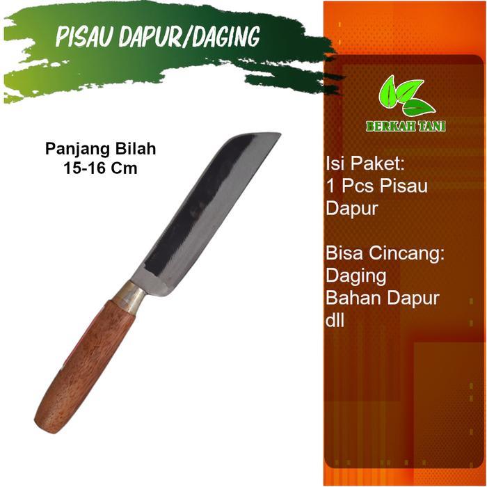 Pisau Dapur Pisau Daging Panjang Bilah 15 Cm