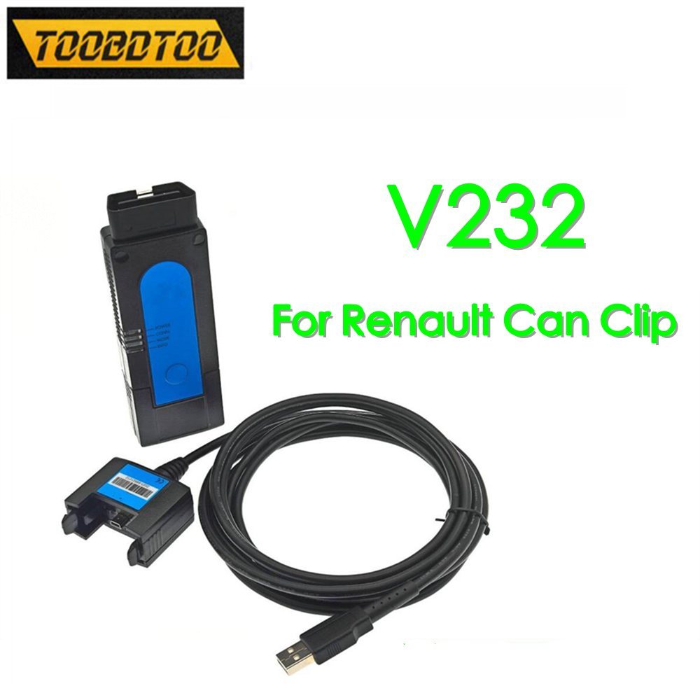 BESTPRICE Latest model WiFi VCI2 For Renault Can Clip With Software V232 Auto Diagnostic Tool New In