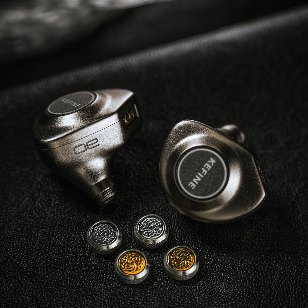 Kefine X ANGELEARS Delci AE 10mm DLC+PU Diaphragm Dynamic Driver IEMs Hi-Fi I n-ear Earphone with
