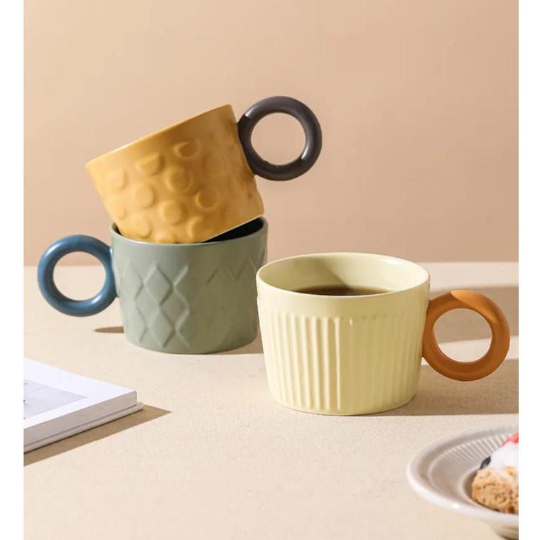 set cangkir teh mug cangkir keramik