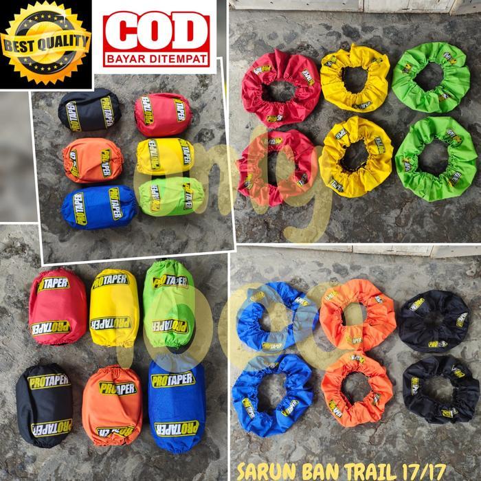 TUTUP BAN TRAIL 17 17 SARUNG COVER PELINDUNG RODA UNIVERSAL TRAIL SUPERMOTO MOTOCROSS