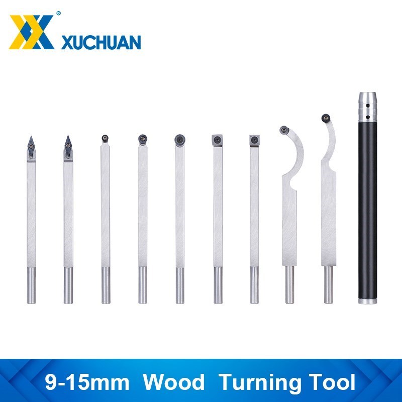 Woodturning Tool Carbide Insert Cutter Swan Neck Wood Turning Lathe Chisel for WoodWorking Lathe Mac