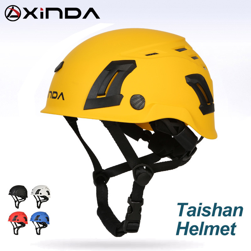 Xinda Abs Rock Climbing Helmet Goggles For Caving Canyoning Safety Helmet Downhill Helmet Speleology