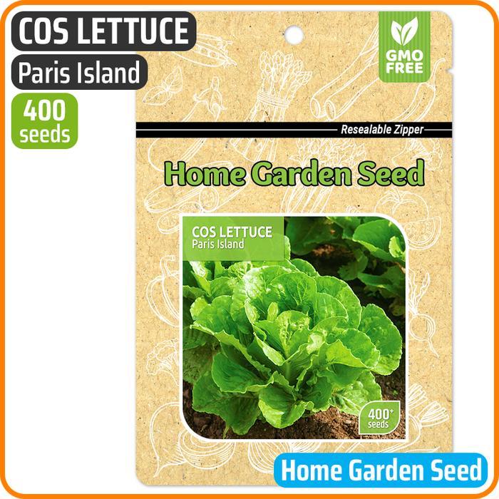 Benih Selada - Cos / Romaine Lettuce - Paris Island - Home Garden Seed