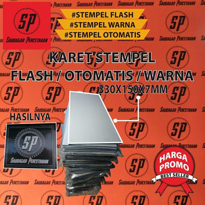 karet flash karet stempel otomatis
