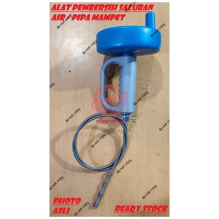 ALAT PEMBERSIH SALURAN PIPA MAMPET KAWAT PEMBERSIH 10 METER