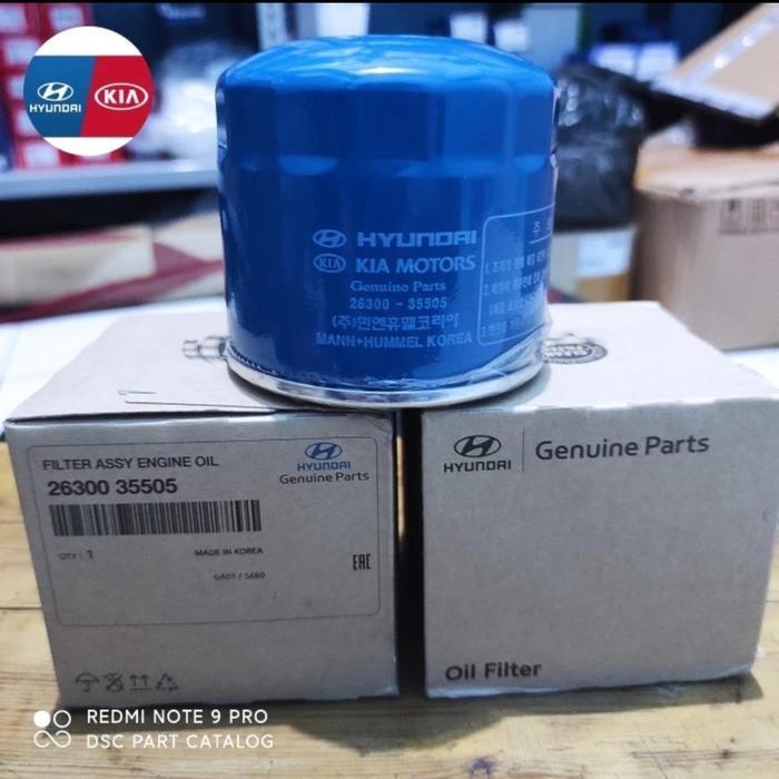 Filter Oli / Saringan Oli Hyundai Genuine Part