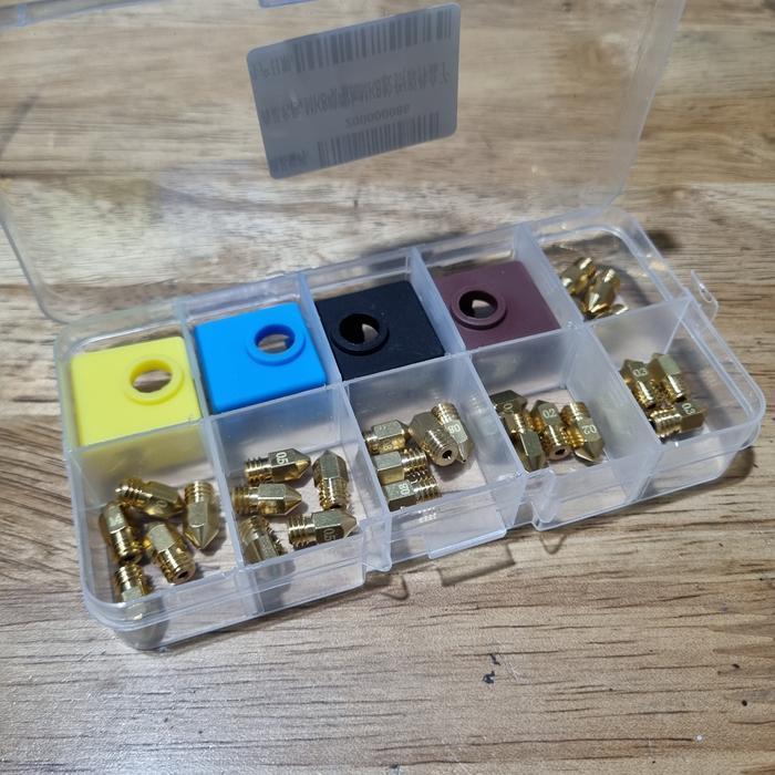 MK8 Nozzzle & rubber protection set