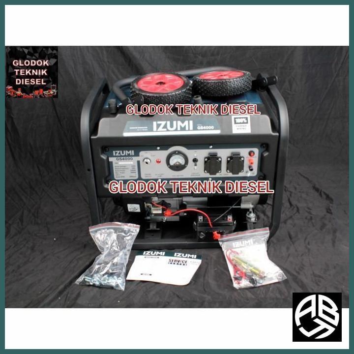 IZUMI GENSET BENSIN 3000 WATT ( GENERATOR LISTRIK ) GS 4000 - ABINAYA7