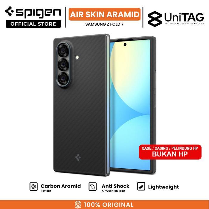 Case Pelindung HP for Samsung Galaxy Z Fold 7 Spigen Air Skin Aramid Casing