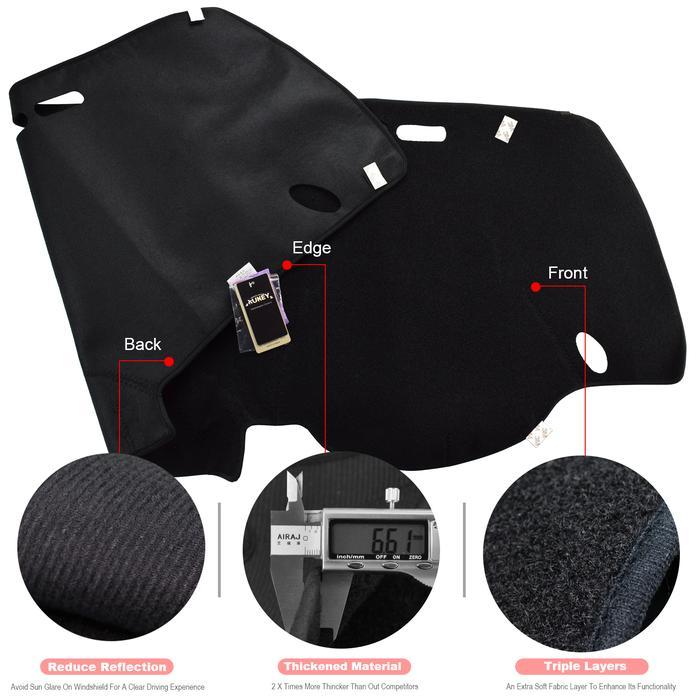 Xukey Dash Mat Dashboard Cover Dashmat Dash Board Cover Carpet For