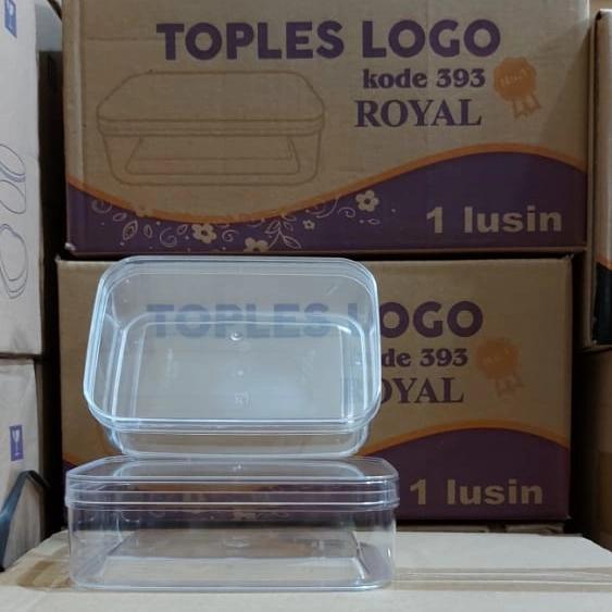 TOPLES KUE KERING PLASTIK LOGO 393 / PERSEGI PANJANG - 250 GR