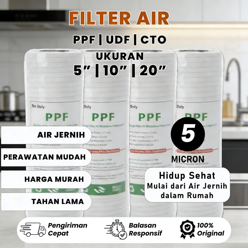 CATRIDGE FILTER AIR / NANO FILTER / SEDIMEN FILTER AIR NANO FILTER 10" / CATRIDGE FILTER AIR 10" / N
