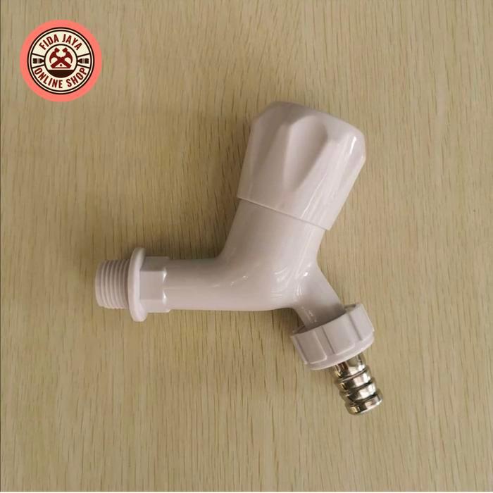 kran air plastik/kran soligen putar taman 1/2"