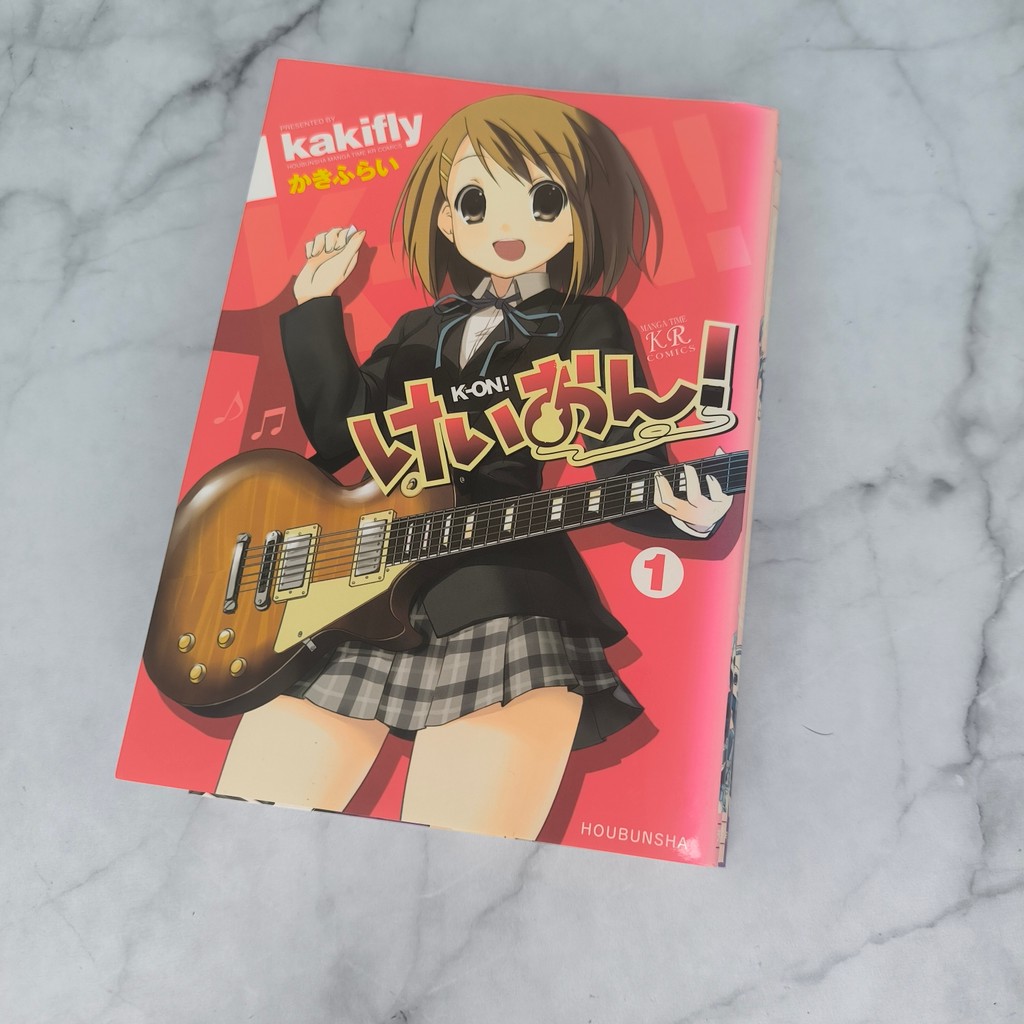 Komik Bahasa Jepang Manga K-On Set Volume 1 2 3 4