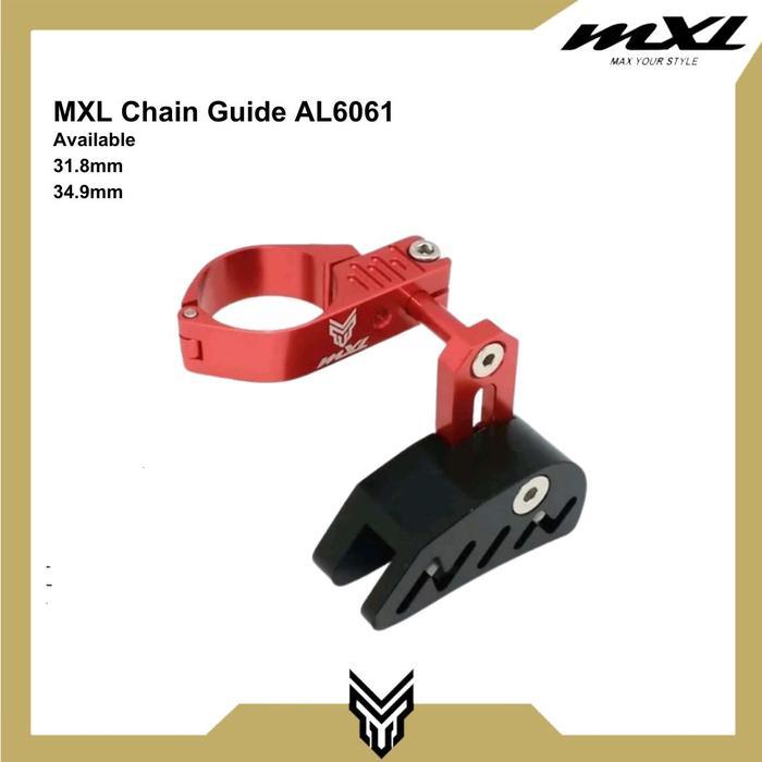 CHAIN GUIDE MXL PELINDUNG RANTAI SEPEDA BICYCLE CHAIN GUARD STAINLESS