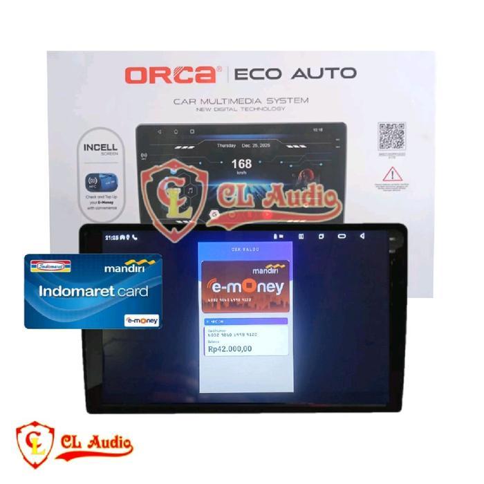 Head Unit Android Orca Eco Auto Series 9 Inch Ertiga/Swift 2012-2017 Ram 4/64Gb