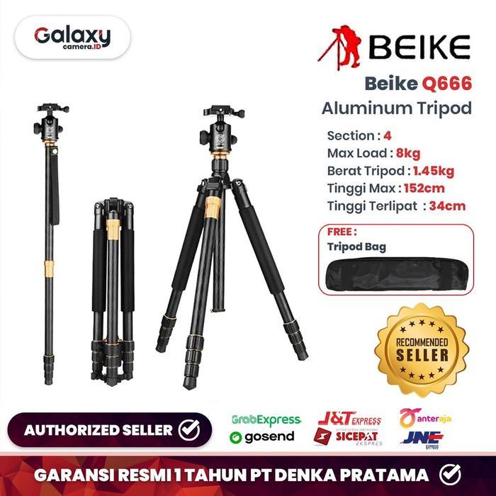Tripod Beike Q666 Tripod Kamera