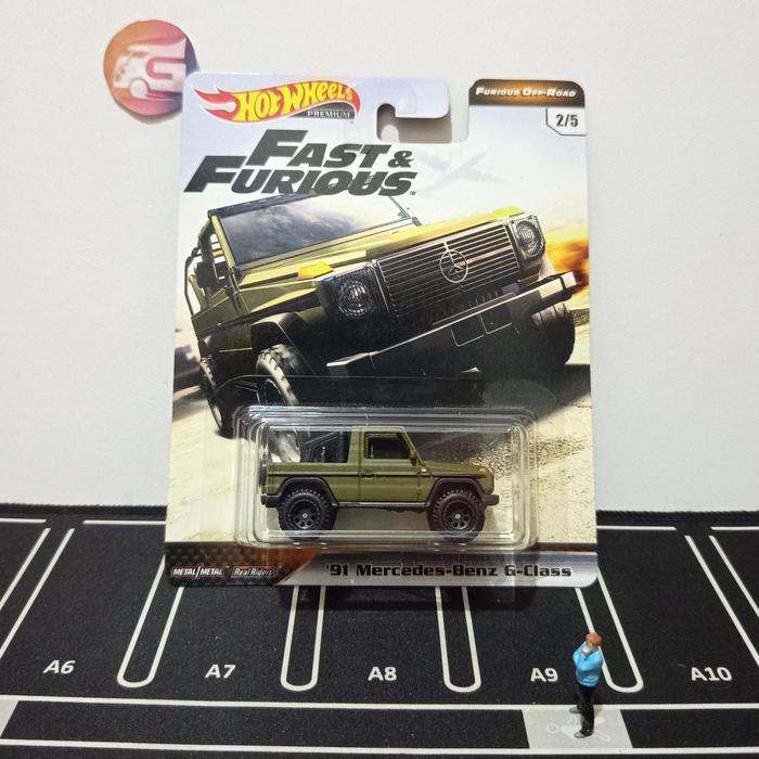 Hot Wheels Premium 91 Mercedes Benz G-Class Fast Furious (HTF) - Hotwheels