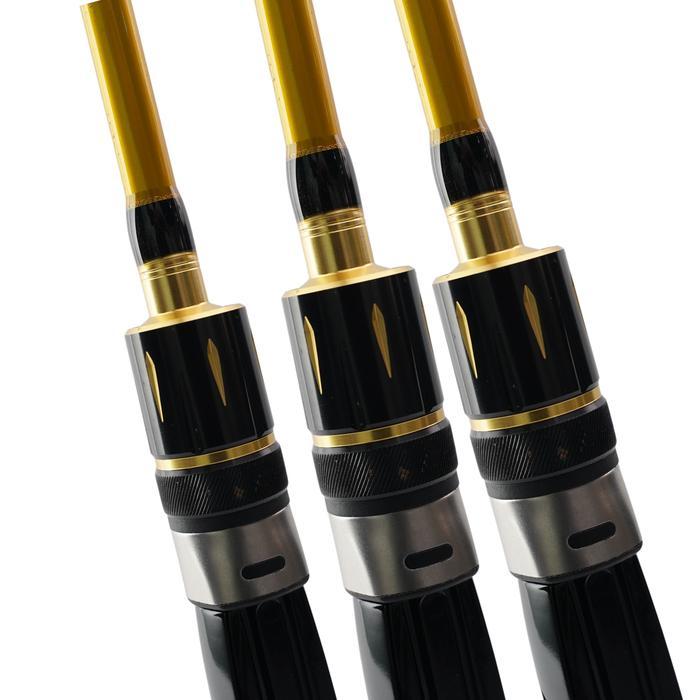 Joran Pancing Sea And Kings Pirate King Carbon Solid 165Cm Dan 180Cm 7 Ring Fuji K Guide Fuji