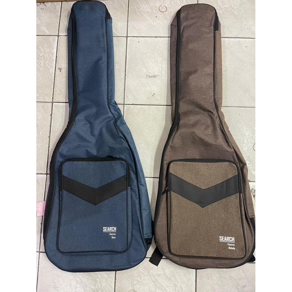 Tas Cover Gitar Guitar Elektrik Electric Listrik Bas /Melodi Bagus