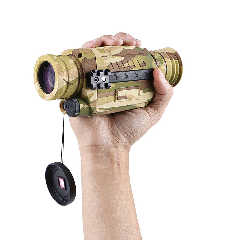 PROMO HARI INI  SUNCORE NV0535 Upgrade Version Night Vision Goggles Monocular with 5X Digital Zoom S