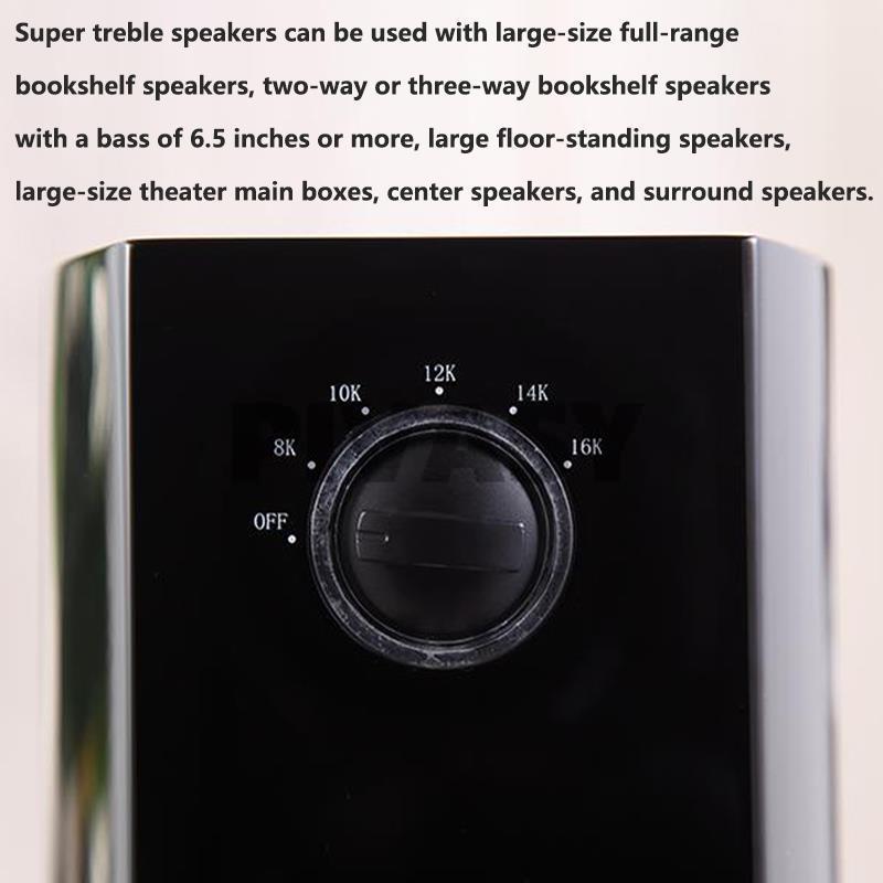 Brand New 60W 6Ohm Fever Independent Ribbon Super Tweeter External Tweeter Passive Speaker Sound Box
