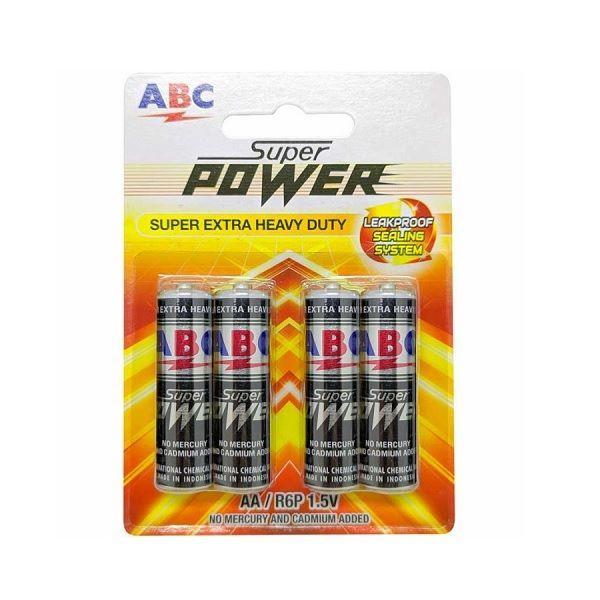 Abc Super Power R-6Aa4 Pc - Baterai
