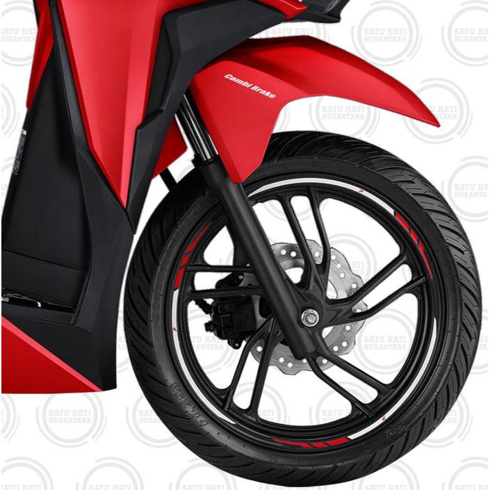 ASLI (Vario / Beat / Scoopy) Honda Wheel List Sticker / Stiker Velg 14" READY STOCK