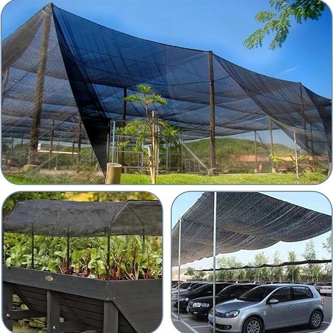 "New" Paranet Jaring HDPE 90% Kualitas Premium Lebar 3 Meter Anti Sinar Matahari Tahan Lama Cocok