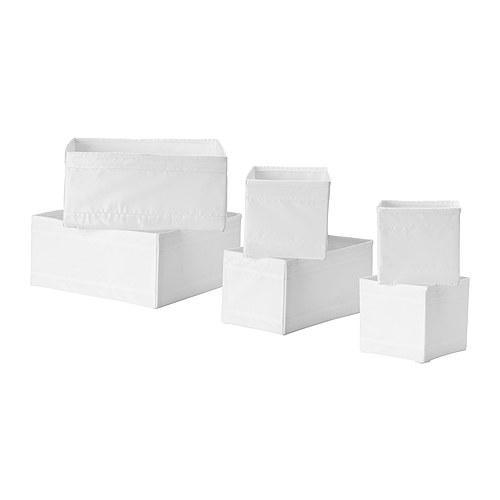 "New" [READY SIAP KIRIM] SKUBB IKEA KOTAK PENYIMPANAN BAJU SET ISI 6, Storage Box Organizer,
